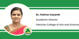 Interview Dr Fatima Vasanth Academic Director at Patrician College of Arts and Science